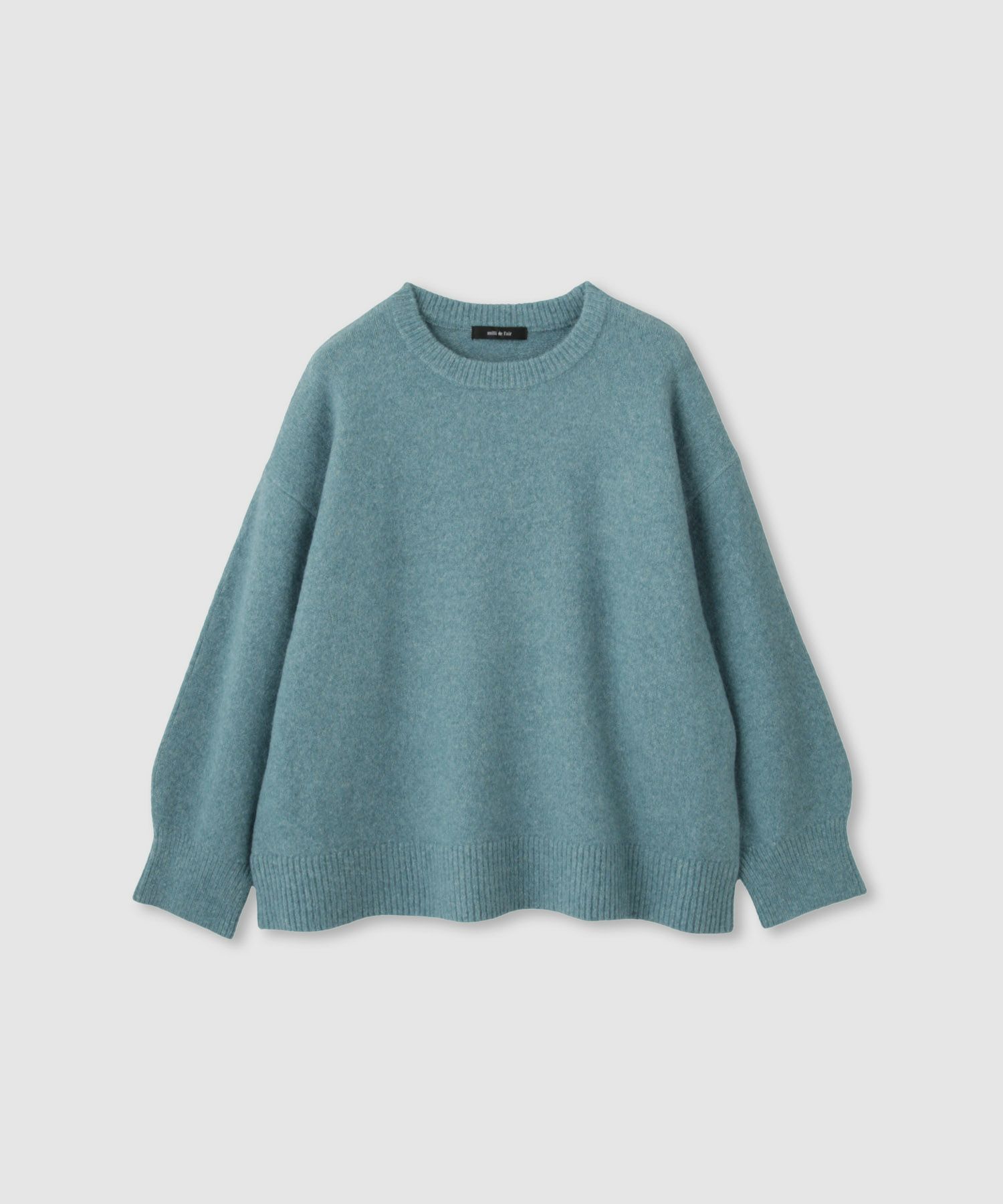 [さらに50%OFF]milli de l'air  オーバーサイズメランジスフレニット レディース商品画像-21