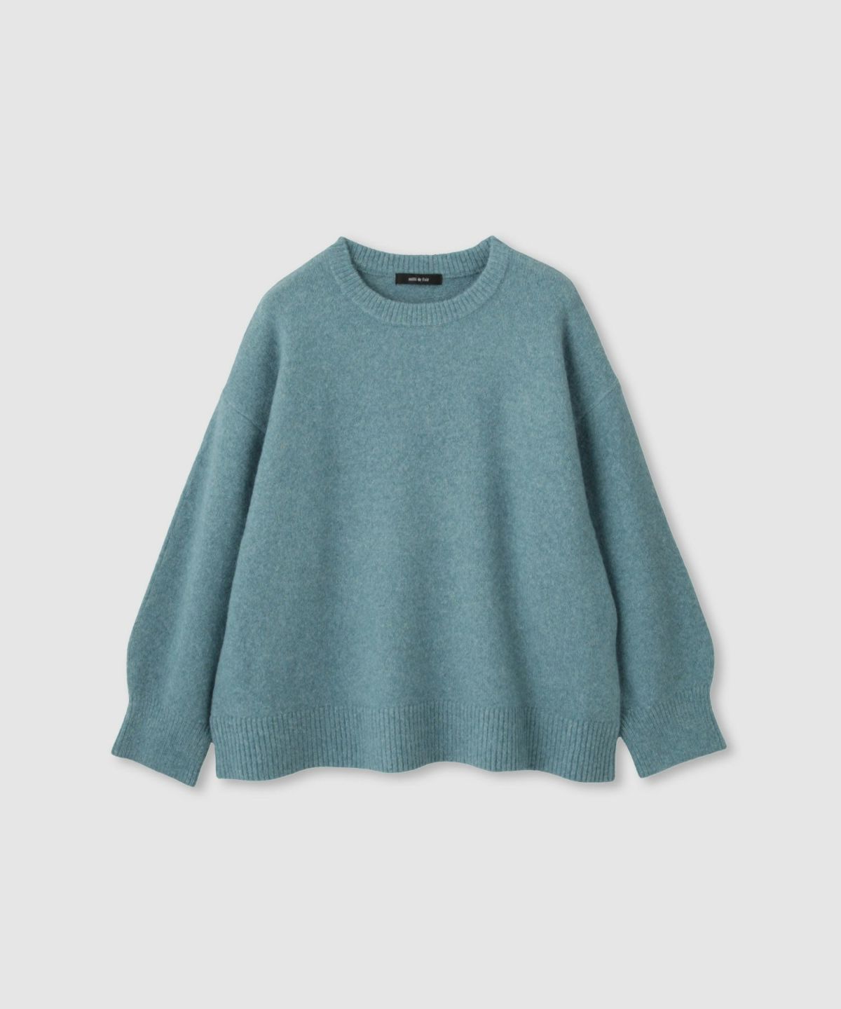 milli de l'air オーバーサイズメランジスフレニット レディース