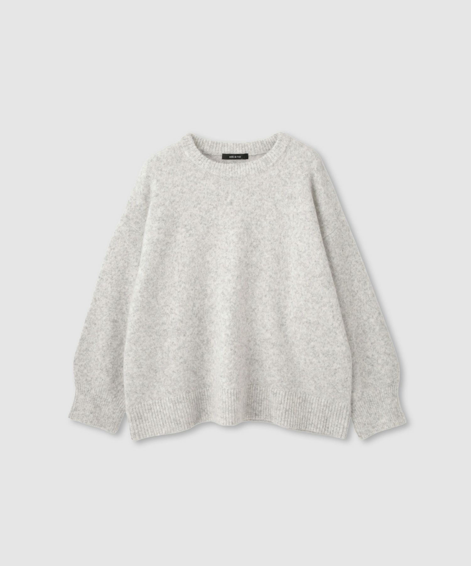 [さらに50%OFF]milli de l'air  オーバーサイズメランジスフレニット レディース商品画像-22