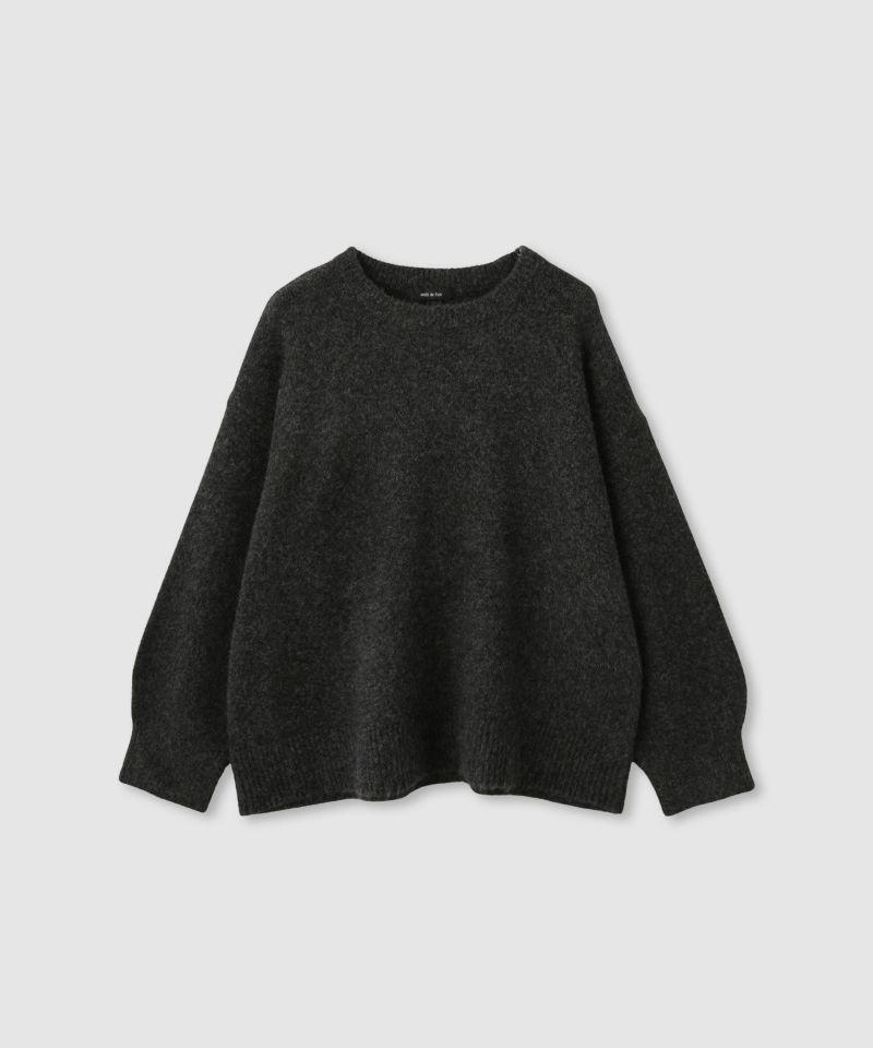 milli de l'air オーバーサイズメランジスフレニット レディース商品画像-23