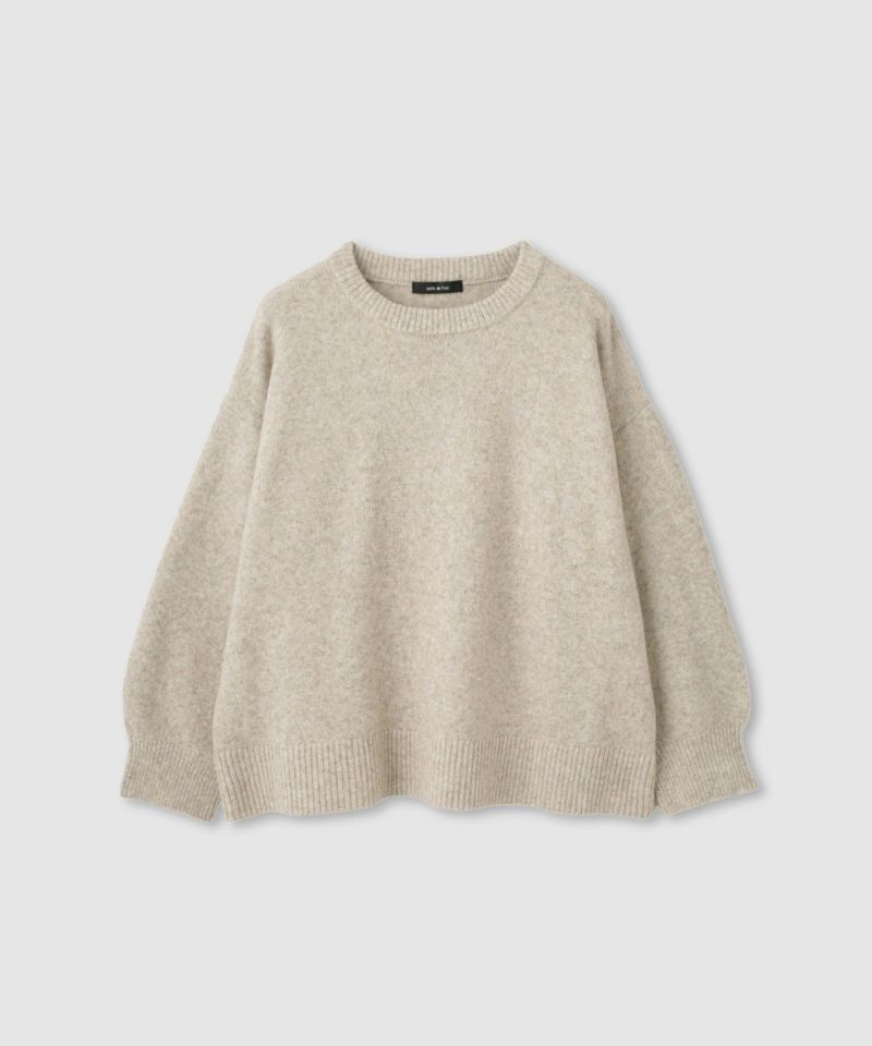 milli de l'air オーバーサイズメランジスフレニット レディース商品画像-24