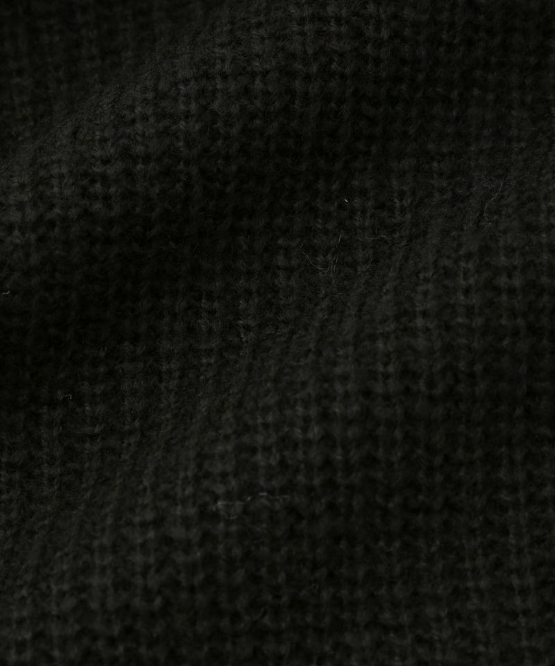 milli de l'air  モヘヤタッチ片畦フーディニット レディース商品画像-29