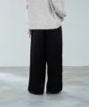milli de l'air  ヘビーサテンイージーワイドパンツ レディース商品サムネイル-5
