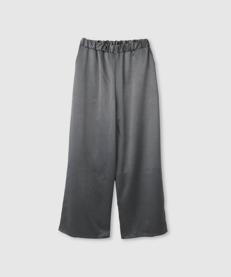 milli de l'air  ヘビーサテンイージーワイドパンツ レディース商品画像-30