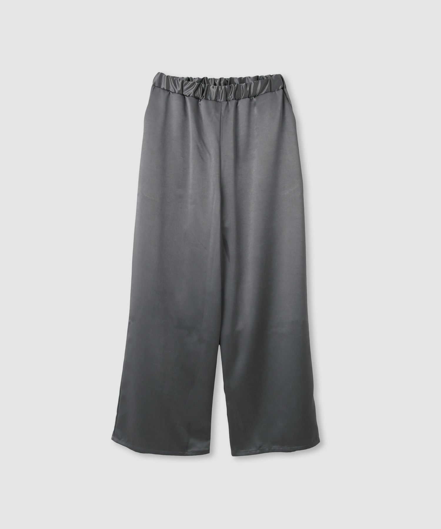 milli de l'air  ヘビーサテンイージーワイドパンツ レディース商品画像-30