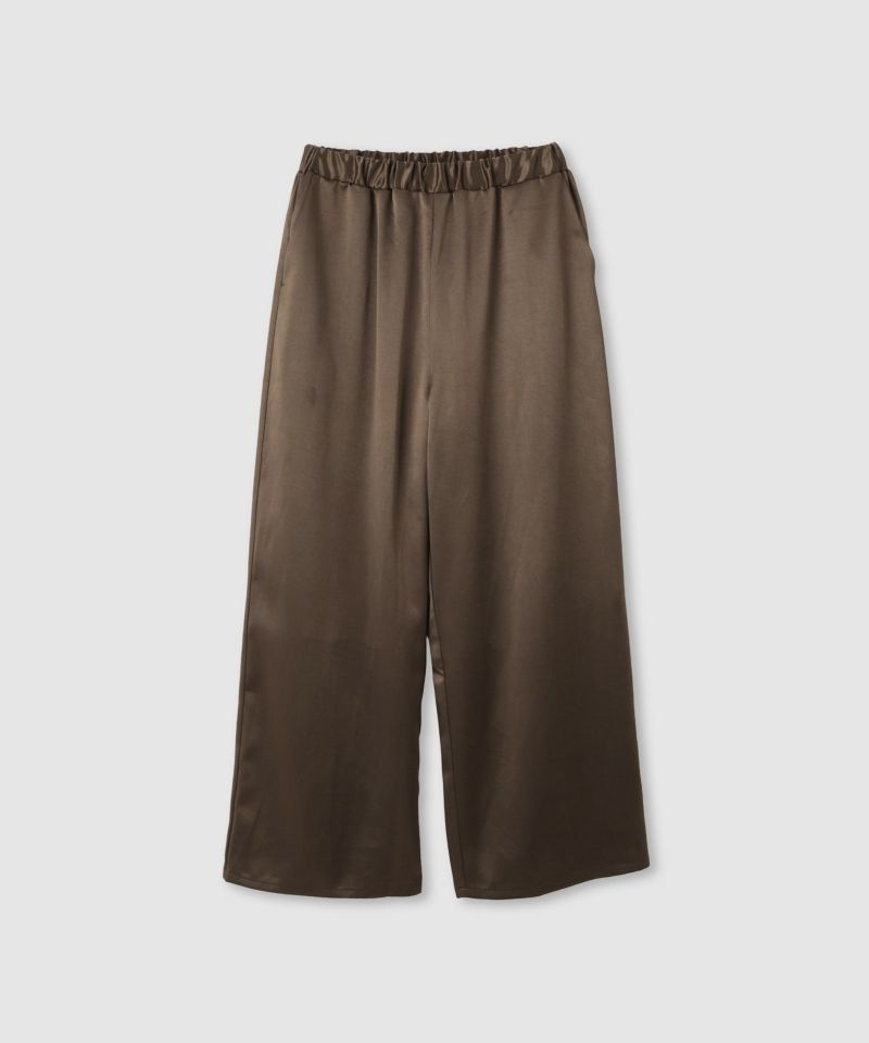 milli de l'air  ヘビーサテンイージーワイドパンツ レディース商品画像-31