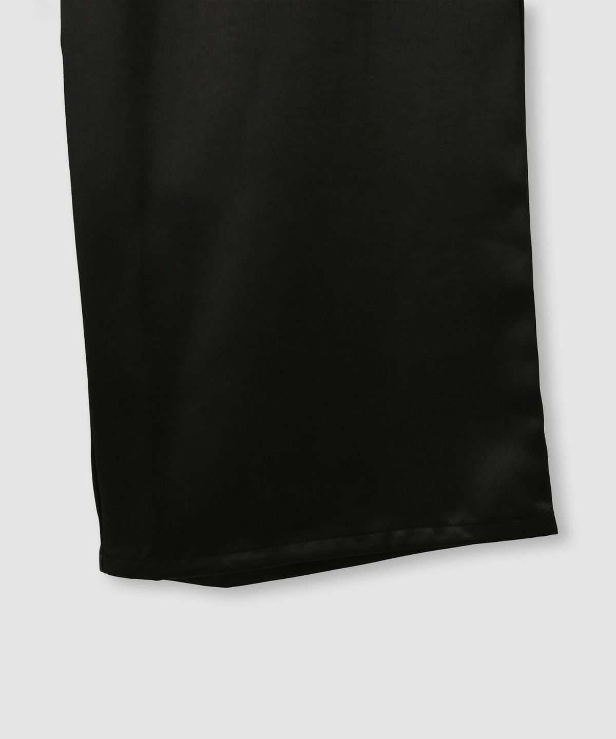 milli de l'air ヘビーサテンイージーワイドパンツ レディース