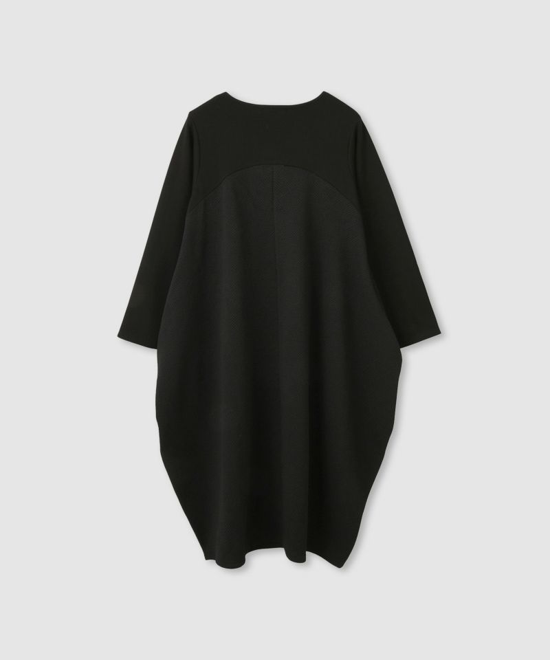 milli de l'air ジャガードコクーンワンピース レディース商品画像-3