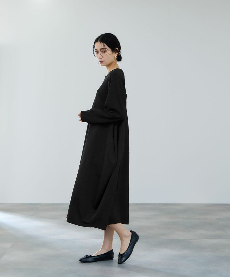 milli de l'air  ジャガードコクーンワンピース レディース商品画像-6