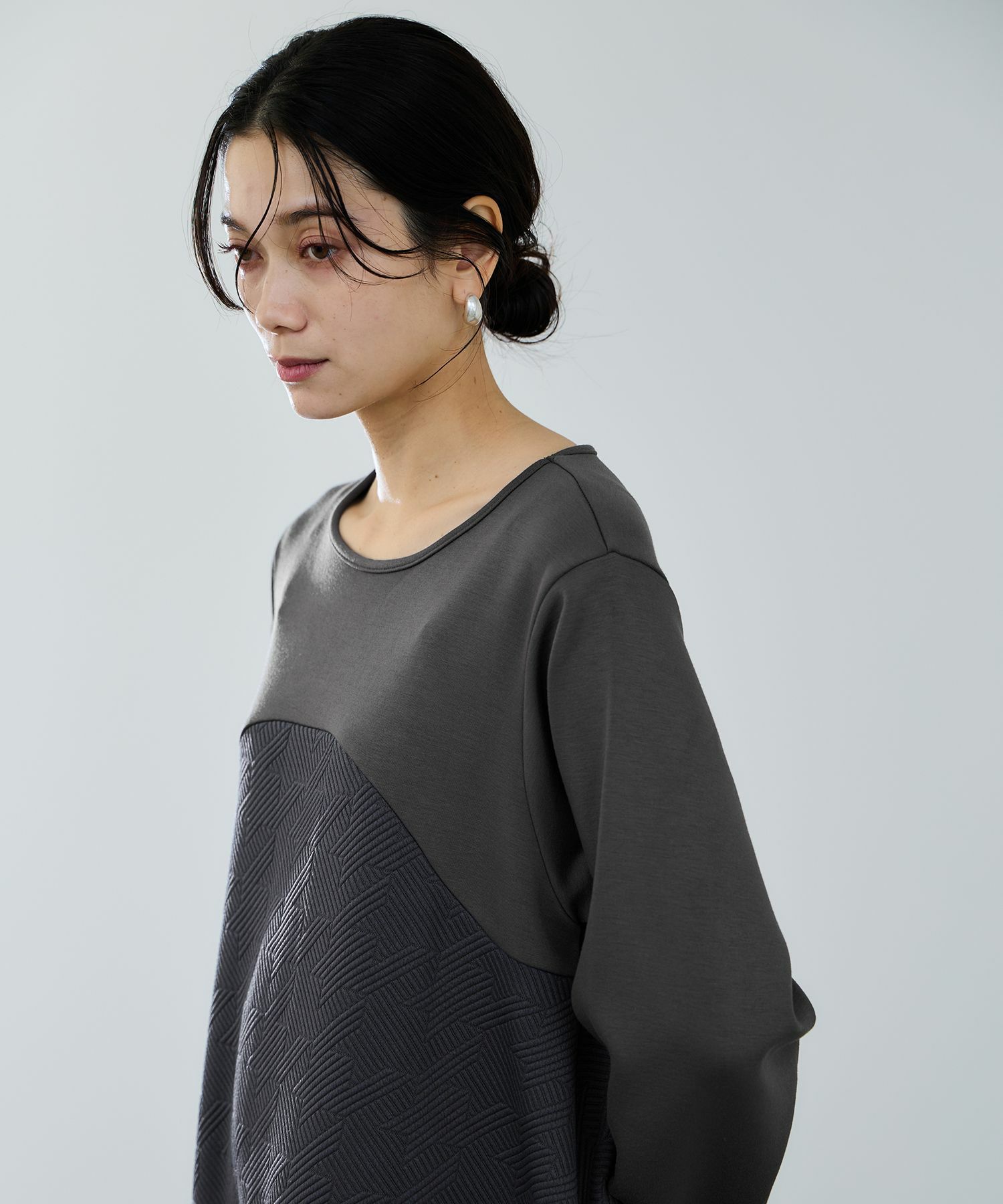 milli de l'air  ジャガードコクーンワンピース レディース商品サムネイル-8