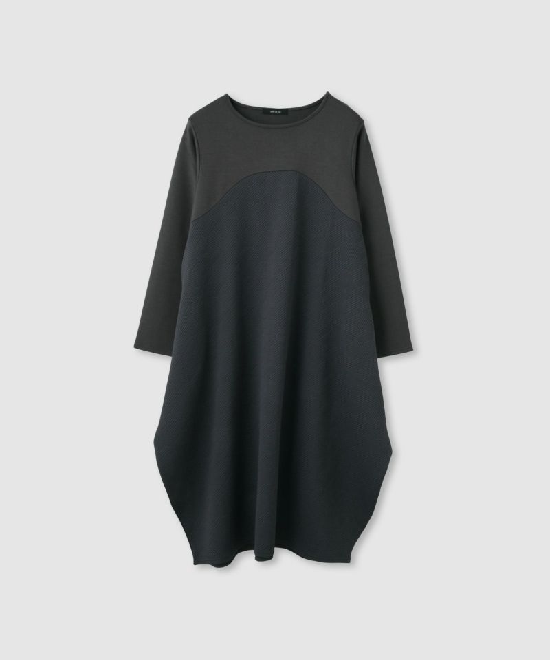 [値下げ]milli de l'air  ジャガードコクーンワンピース レディース商品画像-11