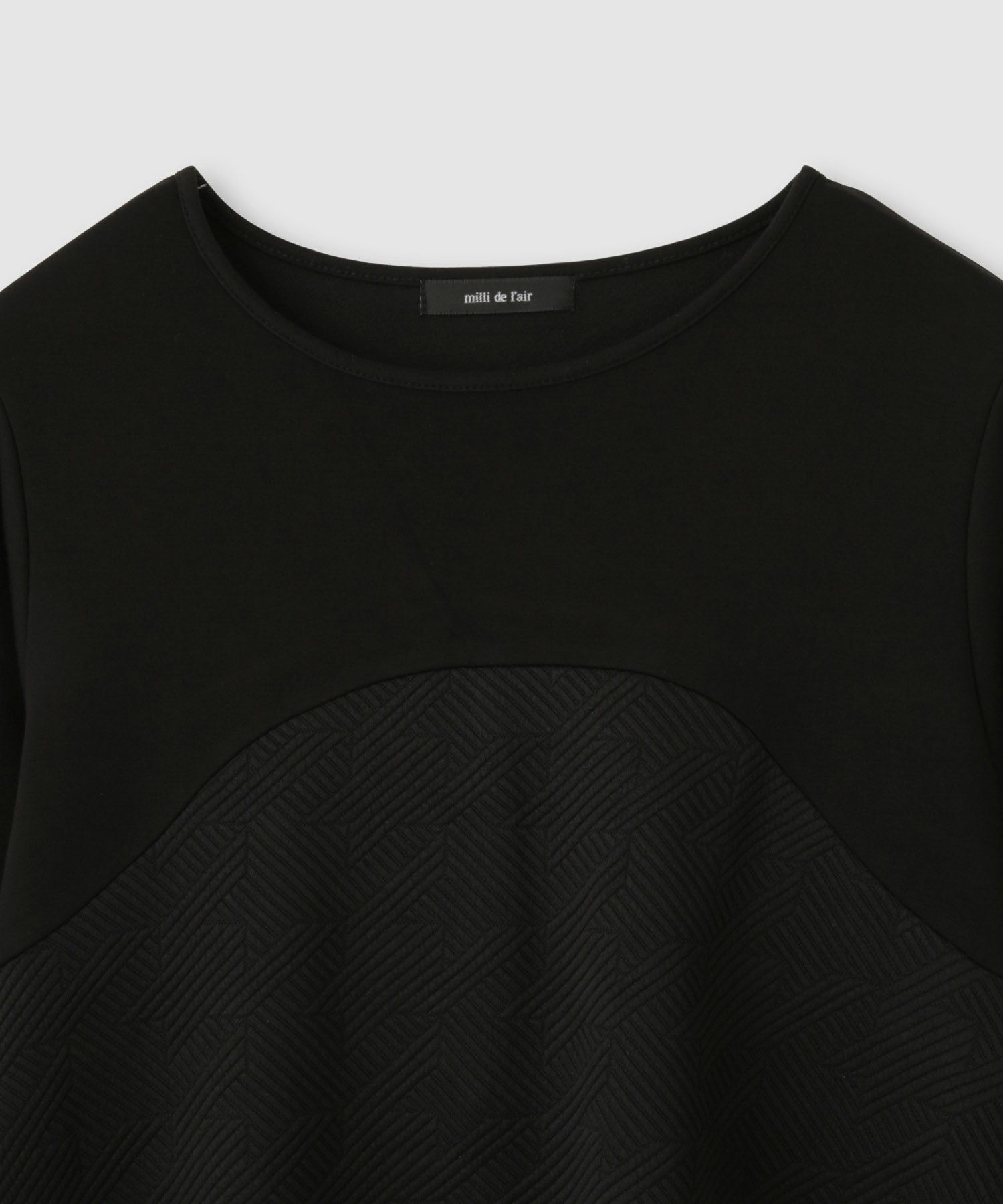 [値下げ]milli de l'air  ジャガードコクーンワンピース レディース商品サムネイル-13