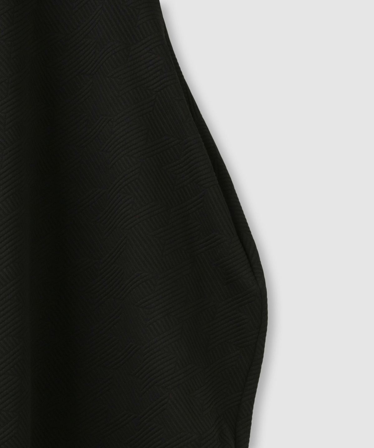 milli de l'air ジャガードコクーンワンピース レディース