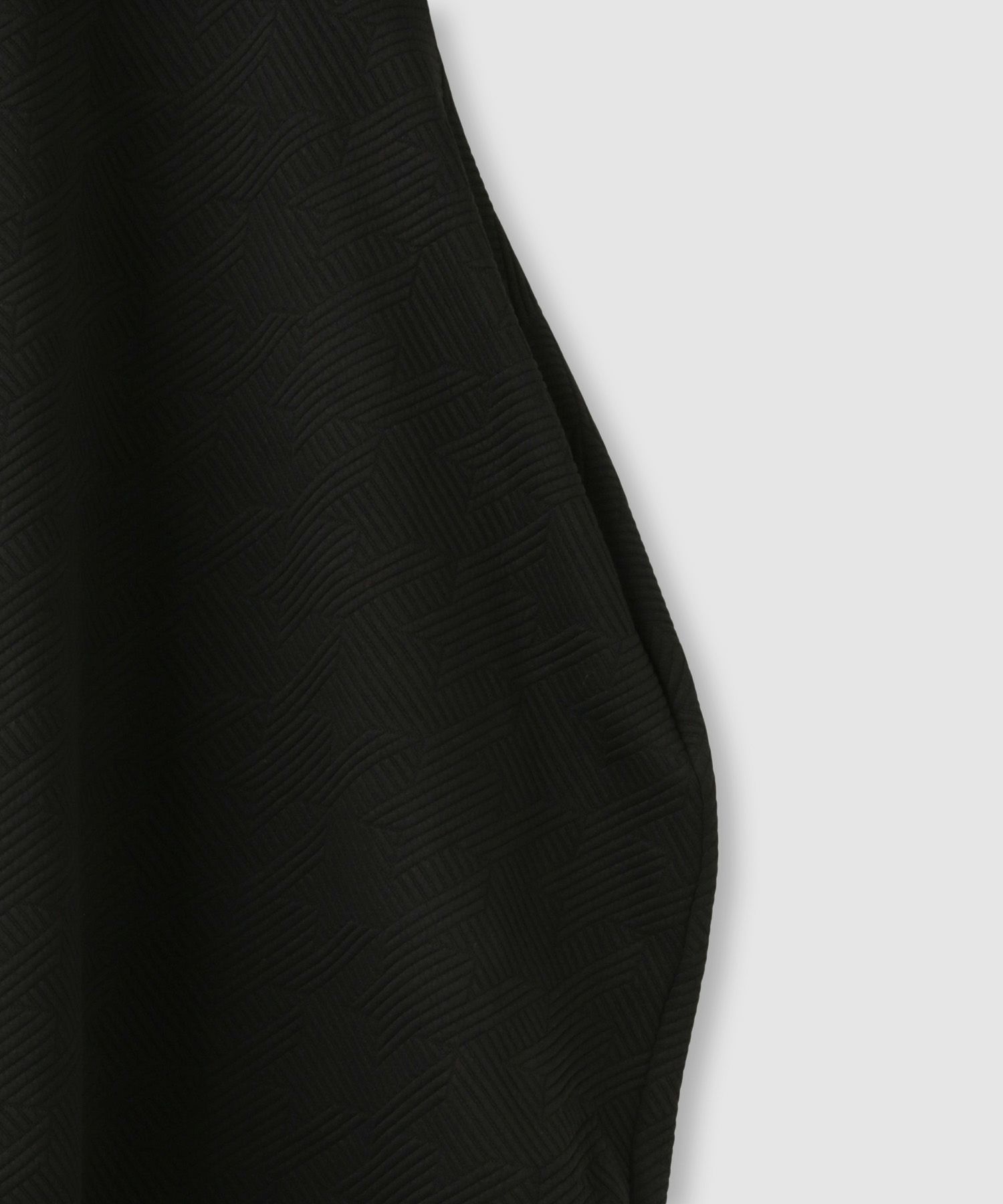 milli de l'air ジャガードコクーンワンピース レディース