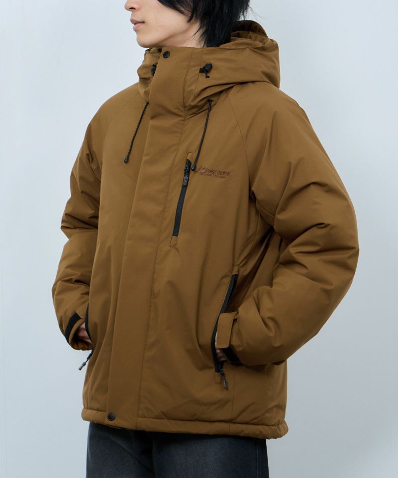 FIRST DOWN  オールウェザーリップ 裏アルミ中綿パーカー メンズ商品画像-2