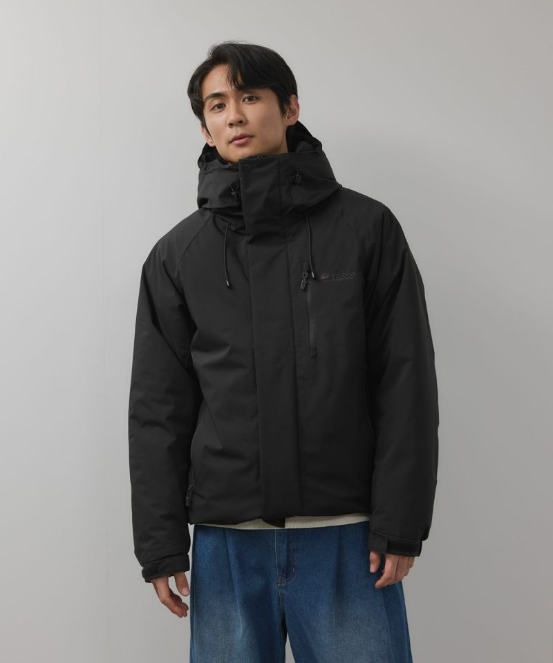 FIRST DOWN  オールウェザーリップ 裏アルミ中綿パーカー メンズ商品画像-3