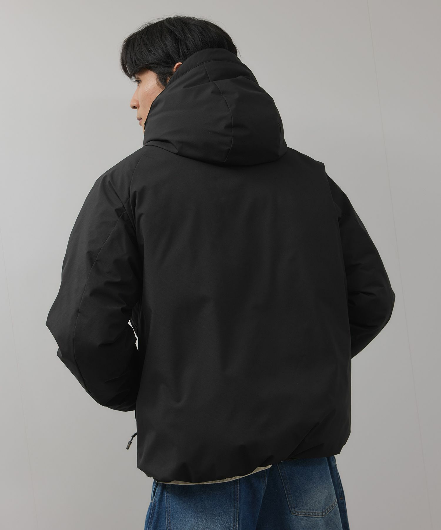 FIRST DOWN  オールウェザーリップ 裏アルミ中綿パーカー メンズ商品画像-9