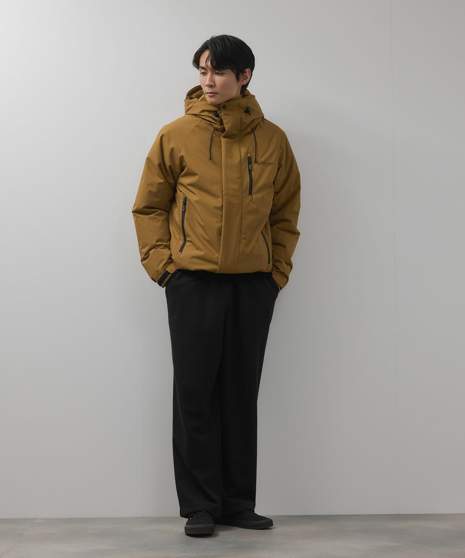 FIRST DOWN  オールウェザーリップ 裏アルミ中綿パーカー メンズ商品画像-16