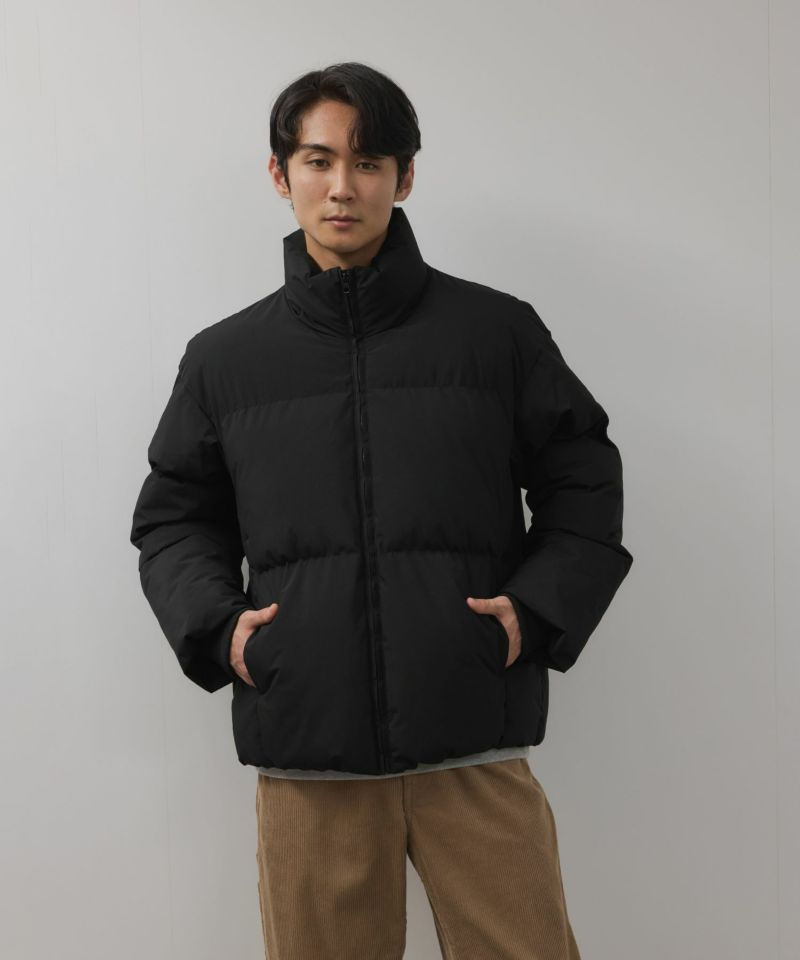 NAVY  オールウェザー 100D中綿ボリュームブルゾン メンズ商品画像-4