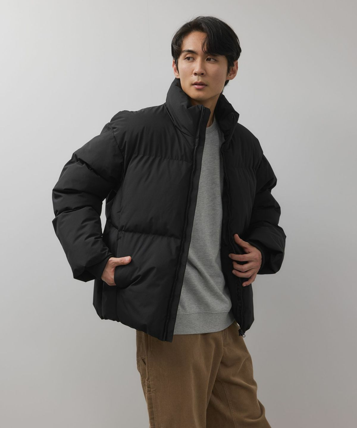 NAVY オールウェザー 100D中綿ボリュームブルゾン メンズ