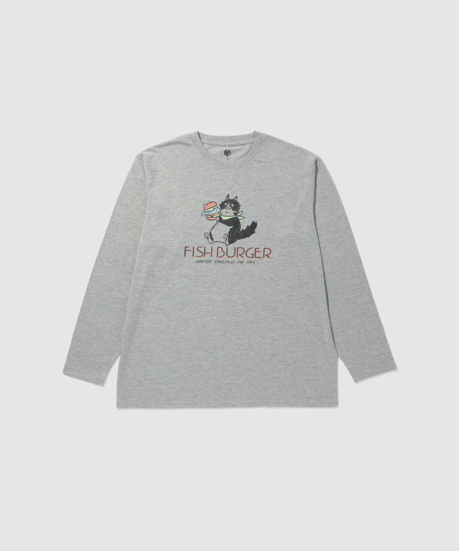 T-GRAPHICS  ゆるかわアニマル長袖Tシャツ メンズ商品サムネイル-1