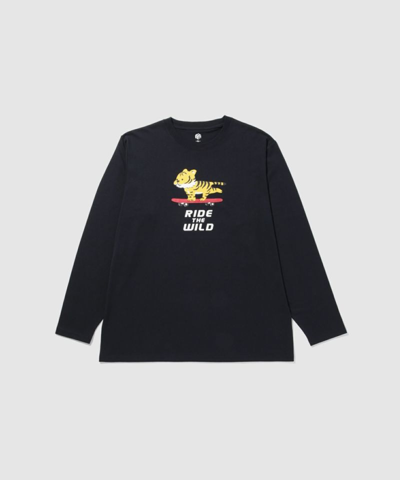 T-GRAPHICS ゆるかわアニマル長袖Tシャツ メンズ商品画像-5