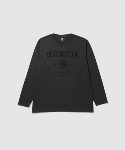 T-GRAPHICS ビッグプリント長袖Tシャツ メンズ