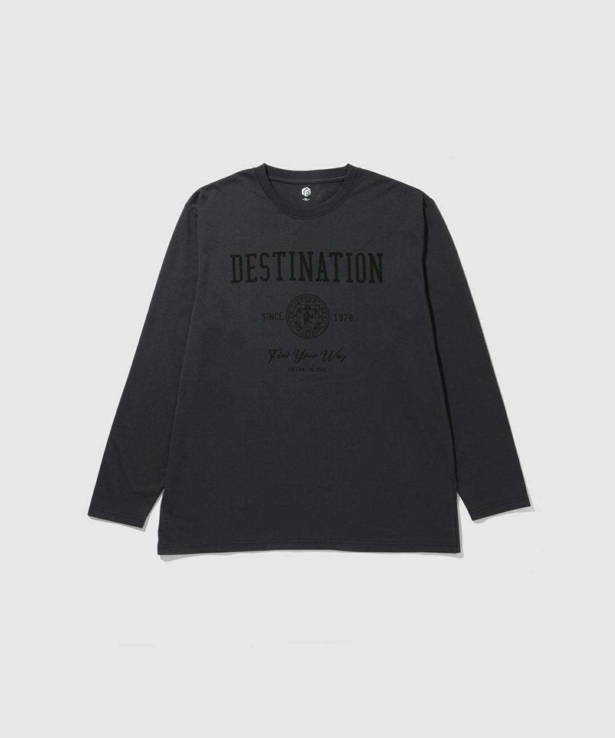 T-GRAPHICS ビッグプリント長袖Tシャツ メンズ