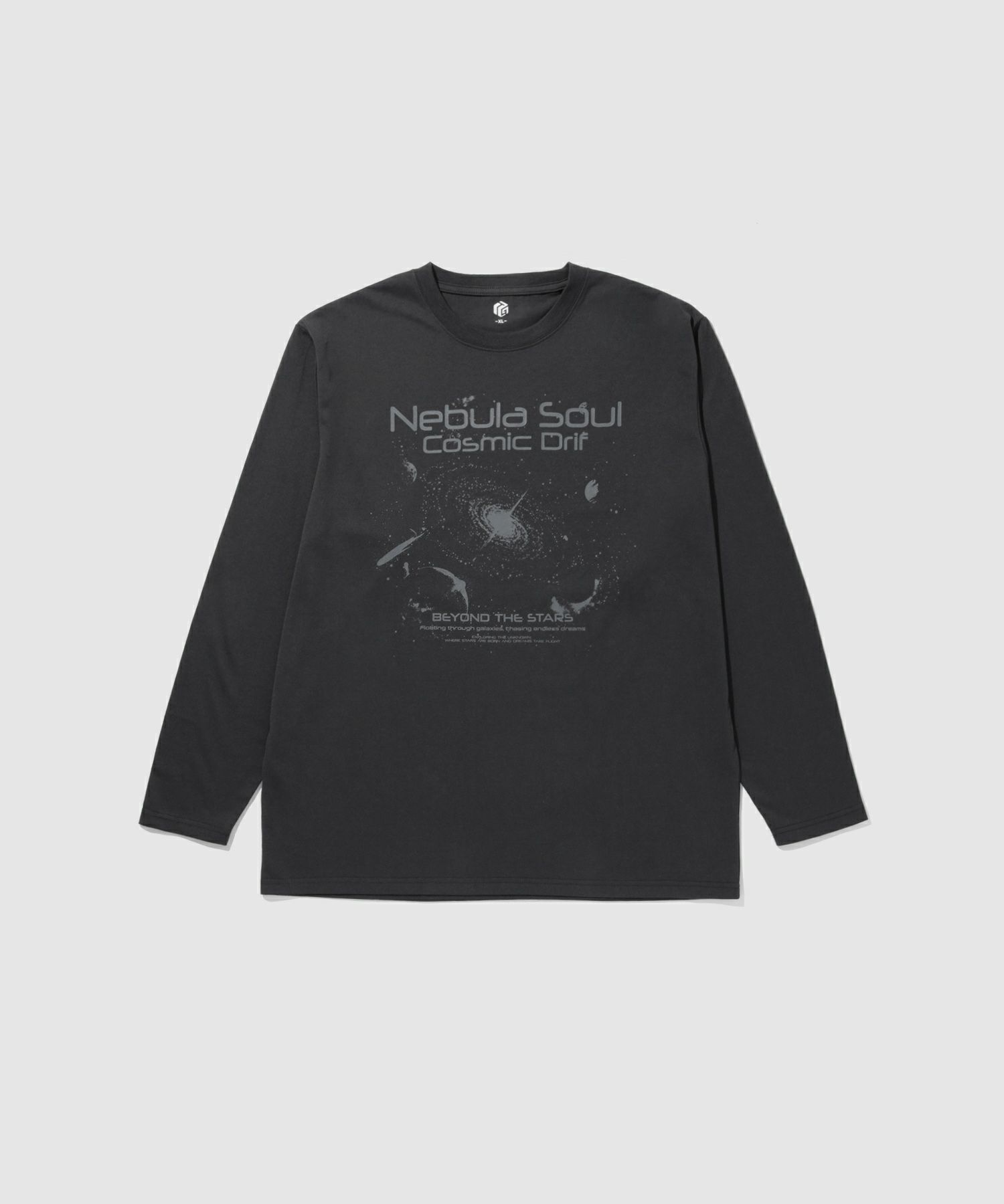 T-GRAPHICS ビッグプリント長袖Tシャツ メンズ