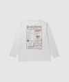 T-GRAPHICS フードメニュー長袖Tシャツ メンズ商品サムネイル-2