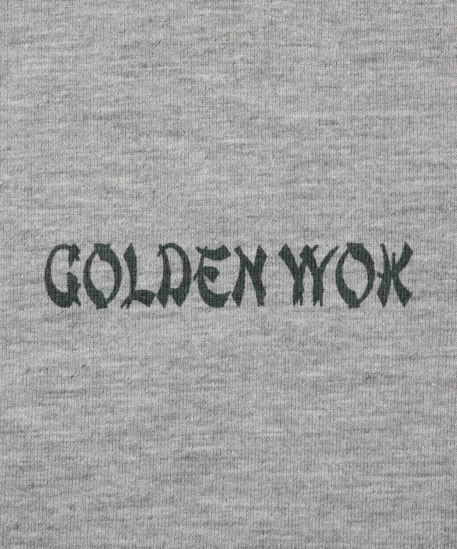 T-GRAPHICS フードメニュー長袖Tシャツ メンズ