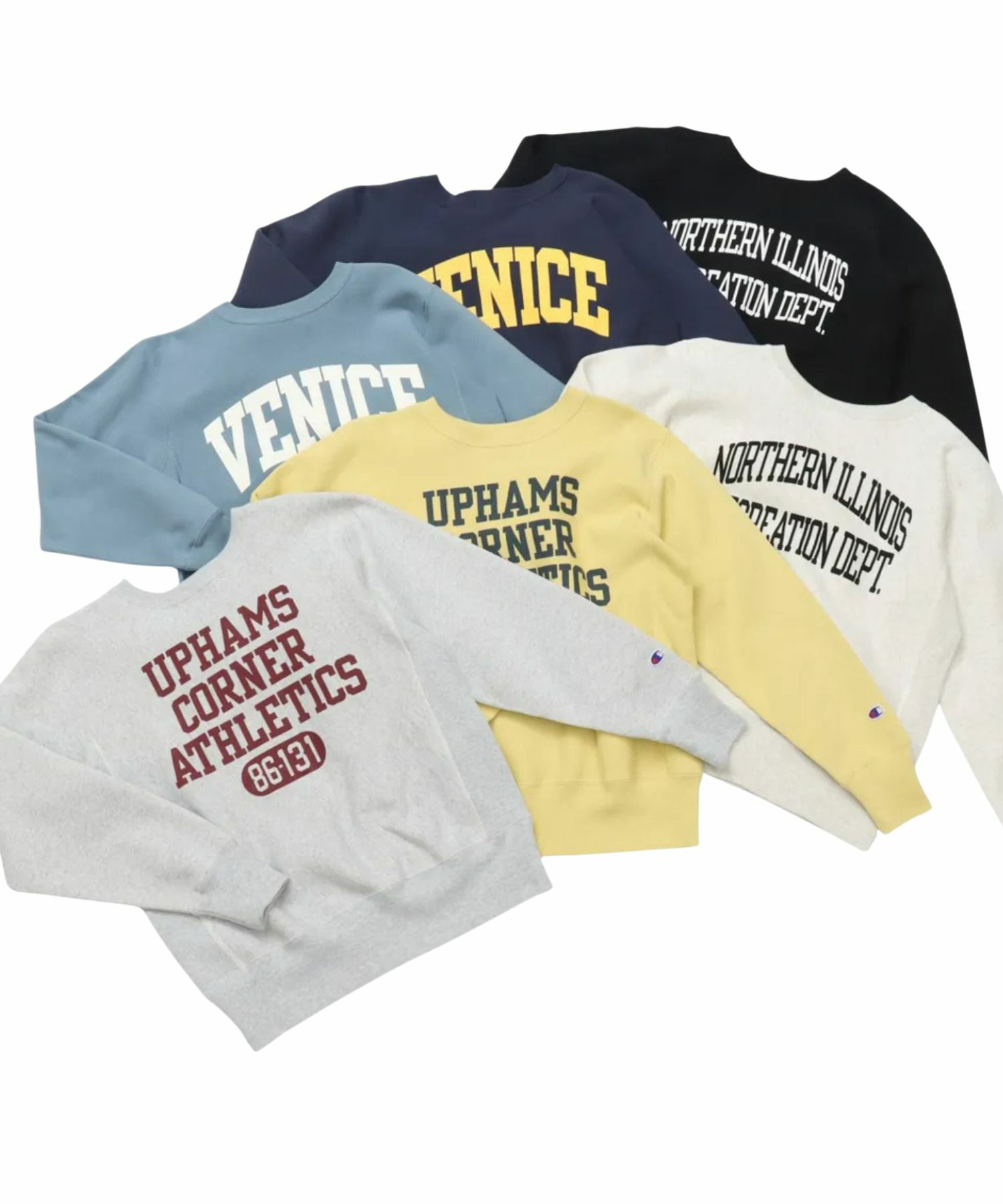 【WEB限定】Champion リバースウィーブ(R) クルーネックスウェットシャツ メンズ