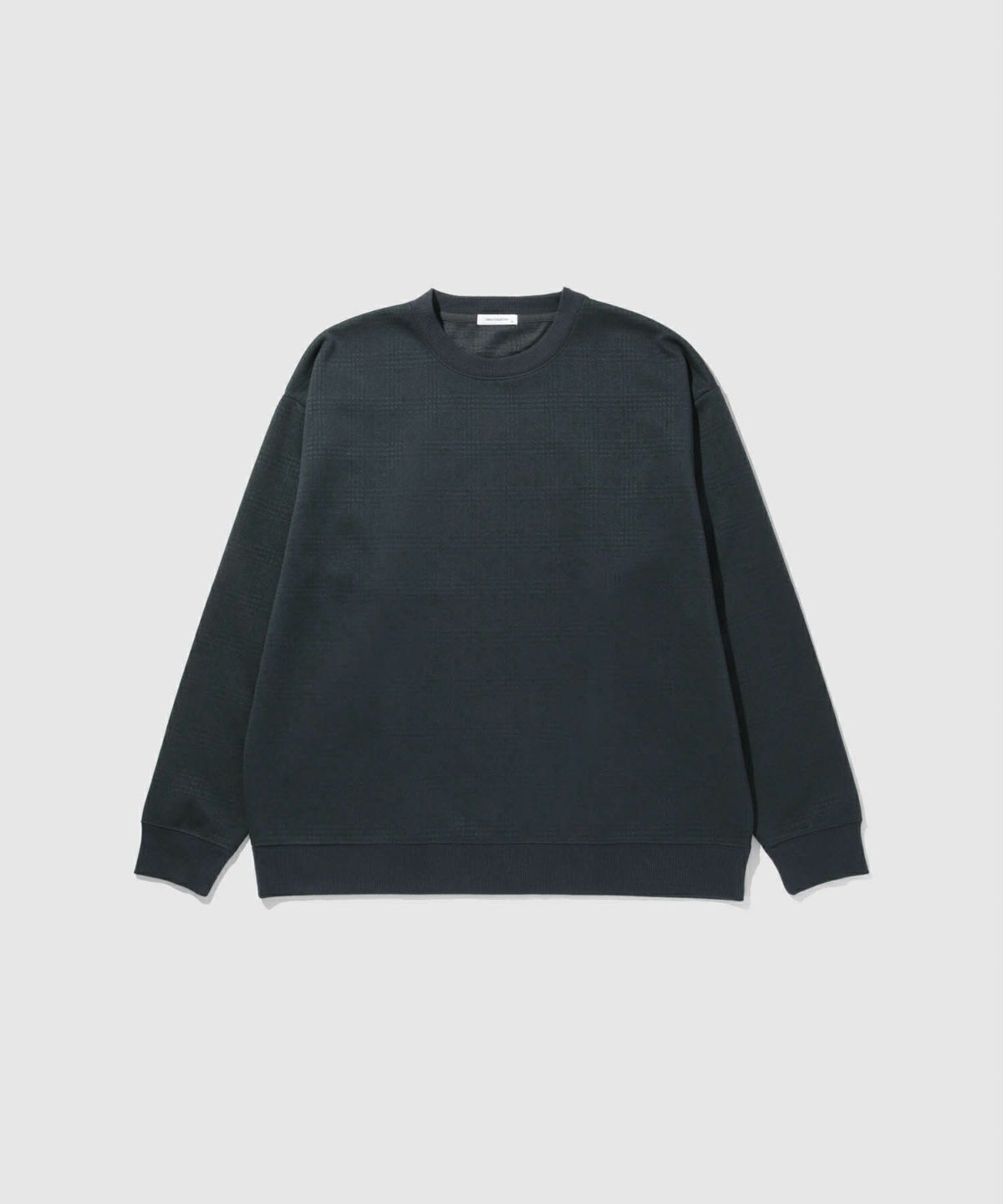 URBAN COLLECTION ふくれジャガード クルーネックスウェット メンズ