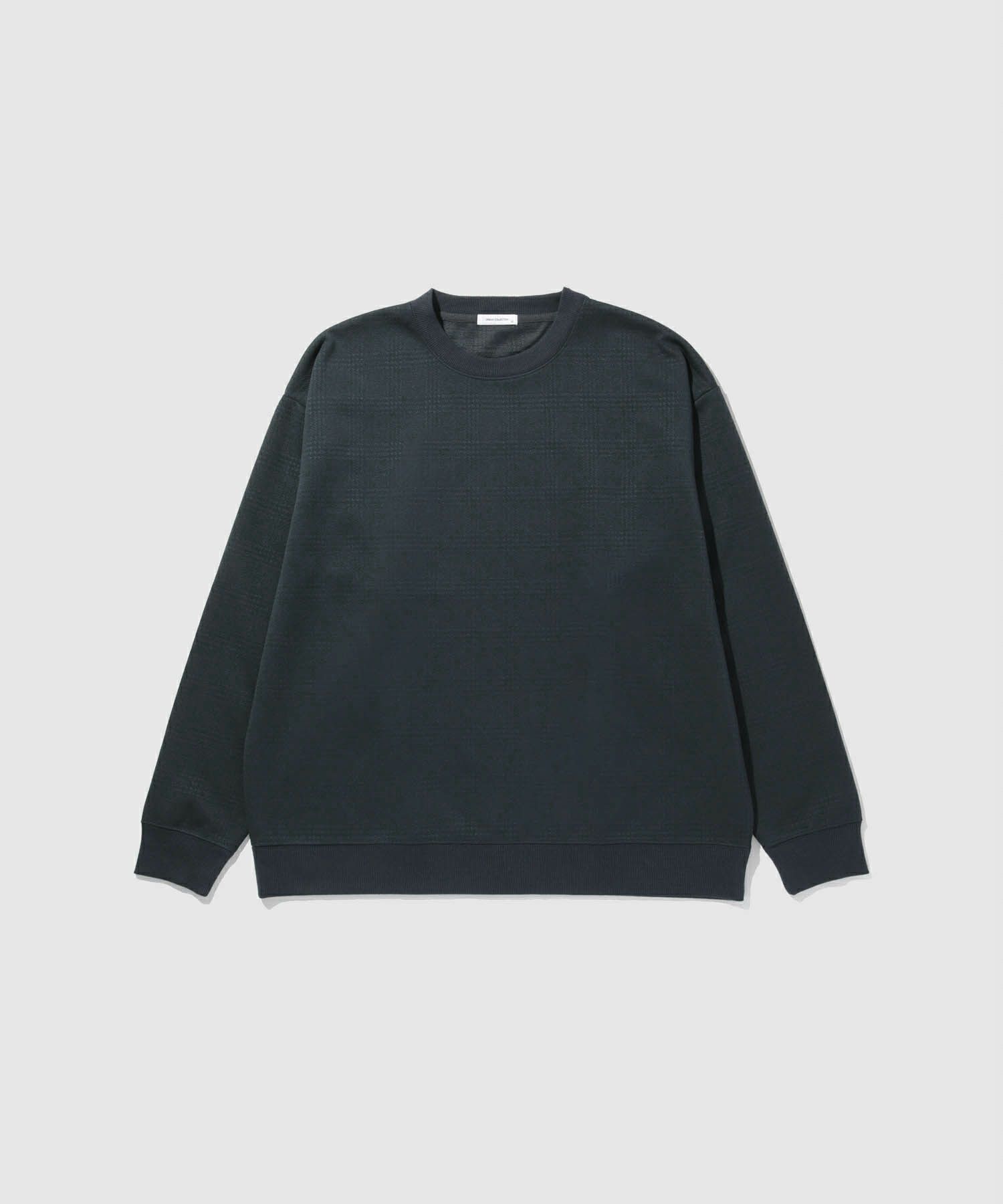 URBAN COLLECTION ふくれジャガード クルーネックスウェット メンズ