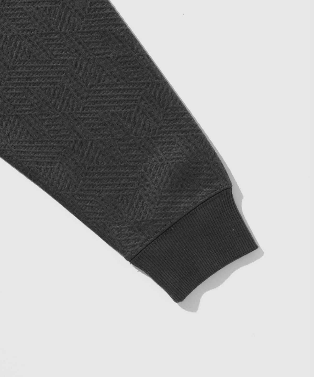 URBAN COLLECTION ふくれジャガード クルーネックスウェット メンズ