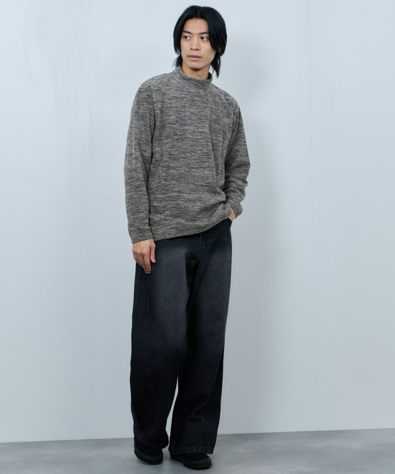 [値下げ]FIRST DOWN  カチオンフリース モックネック長袖Tシャツ メンズ商品画像-10