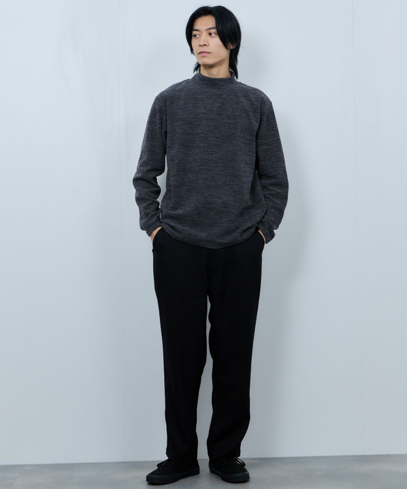 FIRST DOWN  カチオンフリース モックネック長袖Tシャツ メンズ商品画像-13