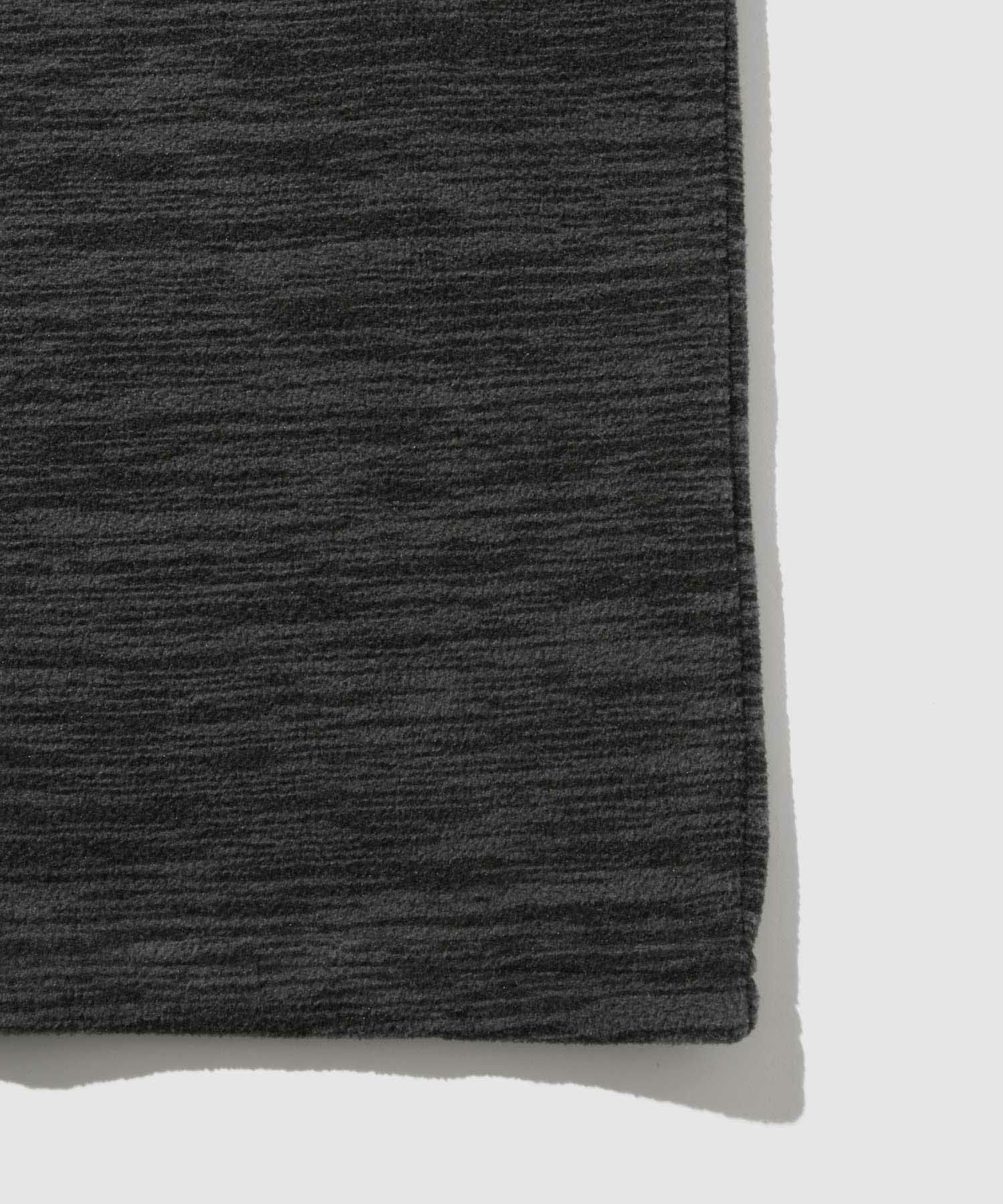 FIRST DOWN カチオンフリース モックネック長袖Tシャツ メンズ