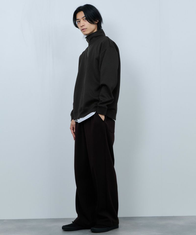 [値下げ]URBAN COLLECTION  ふくれジャガード ハーフジップスウェット メンズ商品画像-10