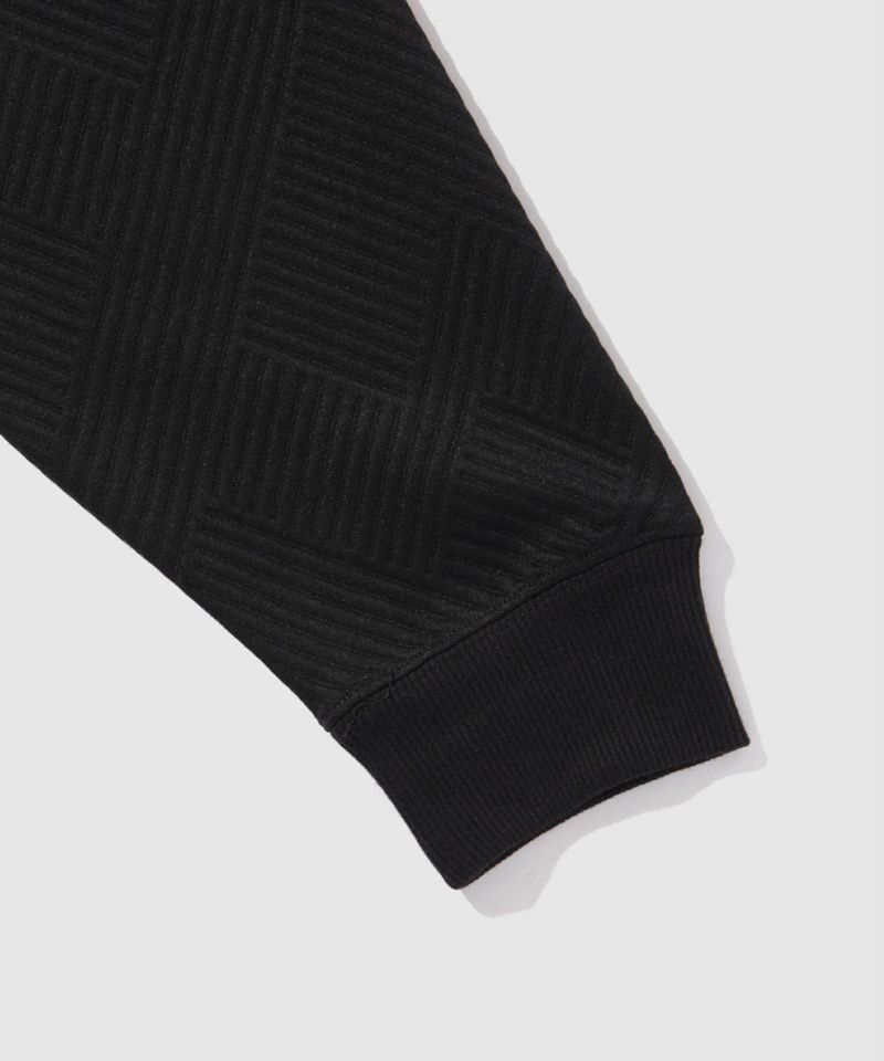 URBAN COLLECTION  ふくれジャガード ハーフジップスウェット メンズ商品画像-25