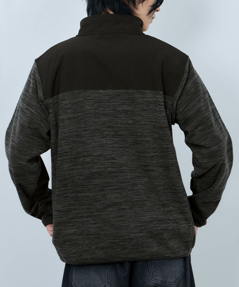 FIRST DOWN  カチオンフリース スタンドフルジップブルゾン メンズ商品画像-8
