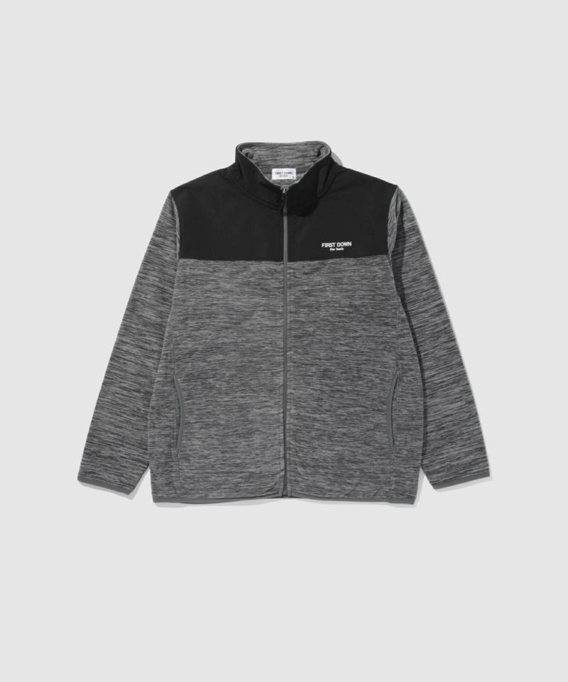 FIRST DOWN カチオンフリース スタンドフルジップブルゾン メンズ商品画像-16