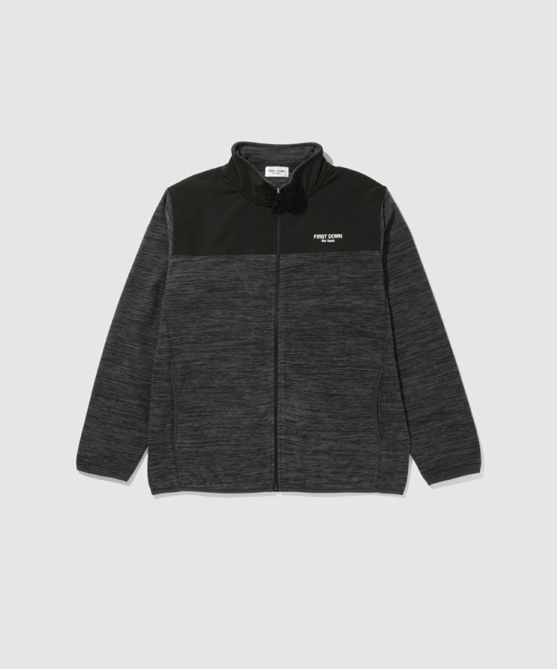 FIRST DOWN カチオンフリース スタンドフルジップブルゾン メンズ商品画像-17