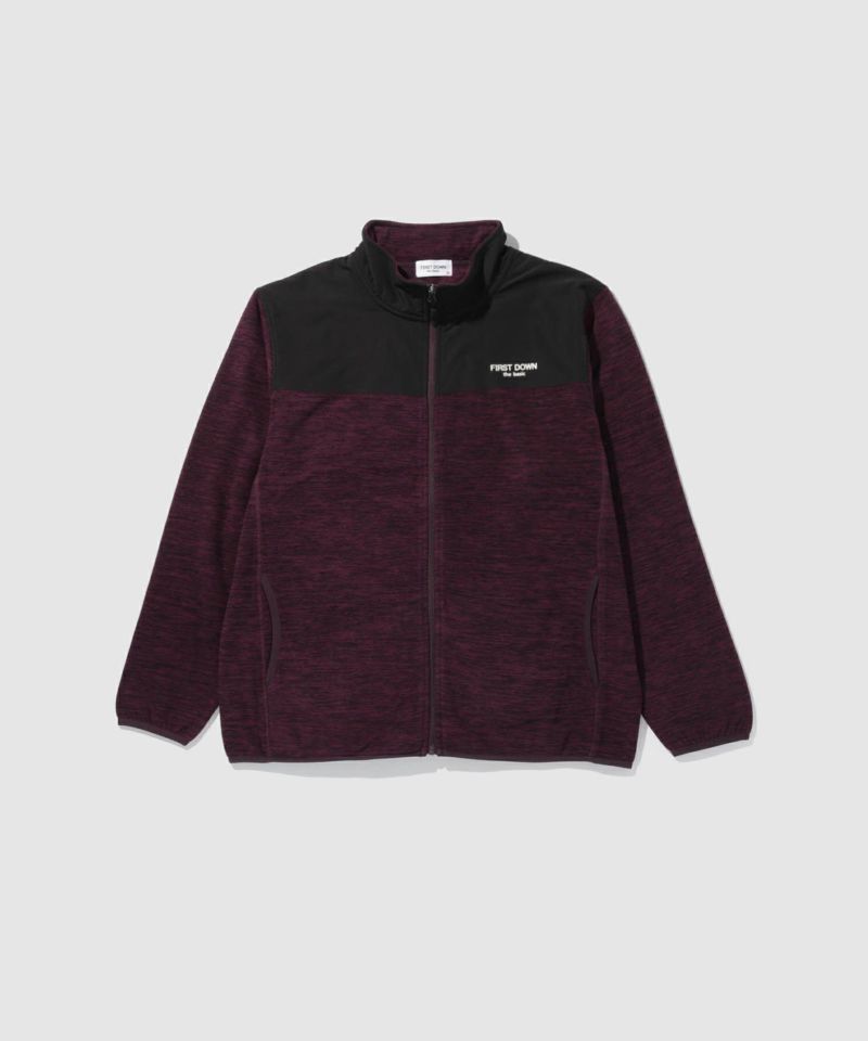 FIRST DOWN カチオンフリース スタンドフルジップブルゾン メンズ商品画像-19