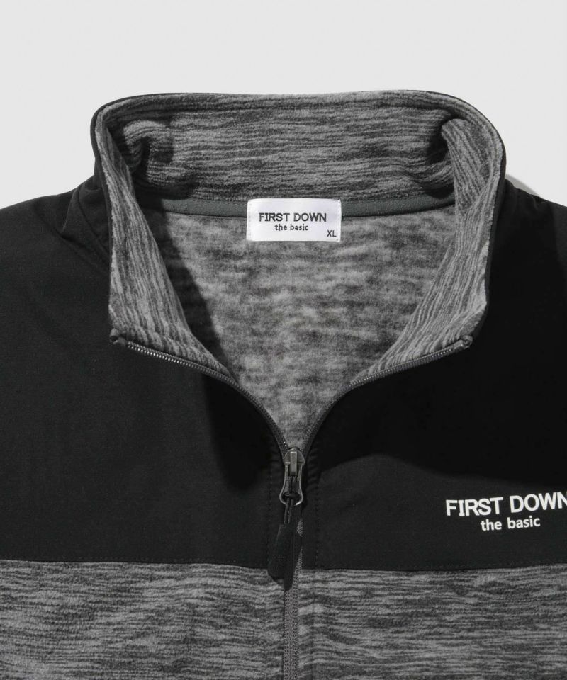 FIRST DOWN  カチオンフリース スタンドフルジップブルゾン メンズ商品画像-21