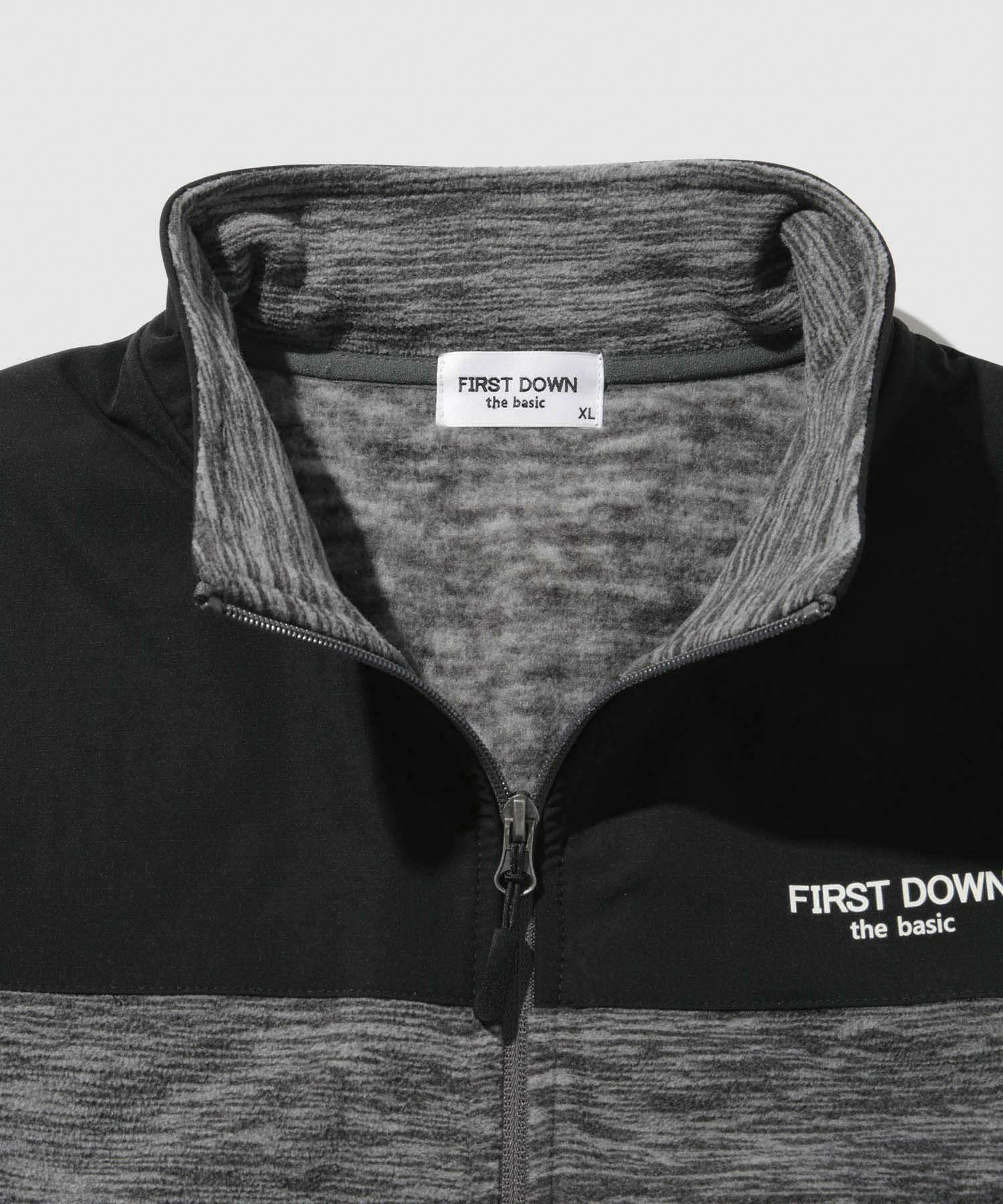 FIRST DOWN カチオンフリース スタンドフルジップブルゾン メンズ商品サムネイル-21