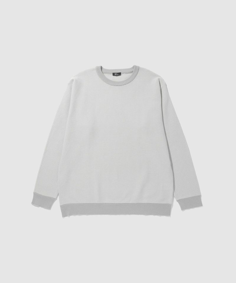 Real Standard  ボーダークルーネックニット メンズ商品画像-14