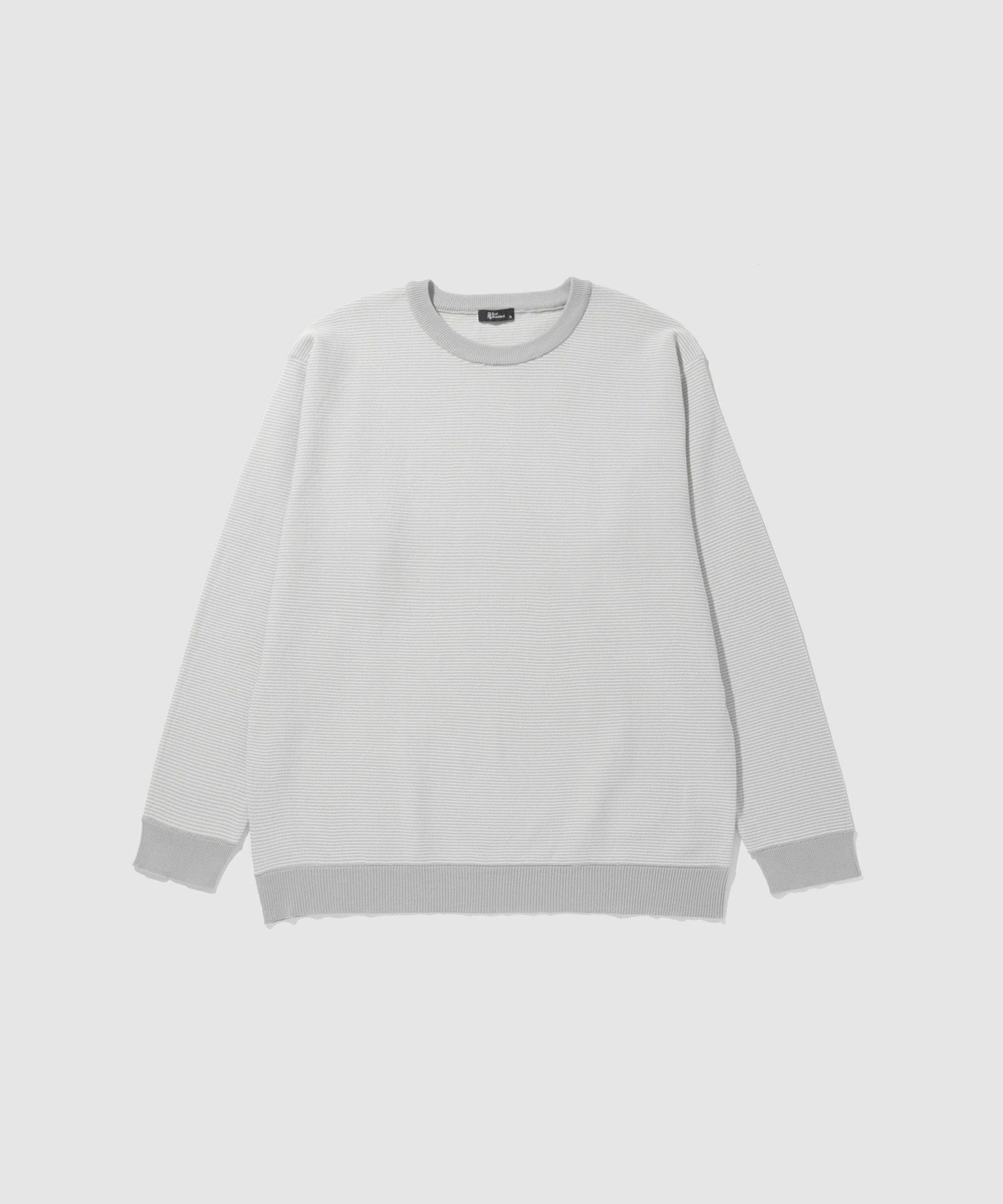 [さらに50%OFF]Real Standard  ボーダークルーネックニット メンズ商品サムネイル-14