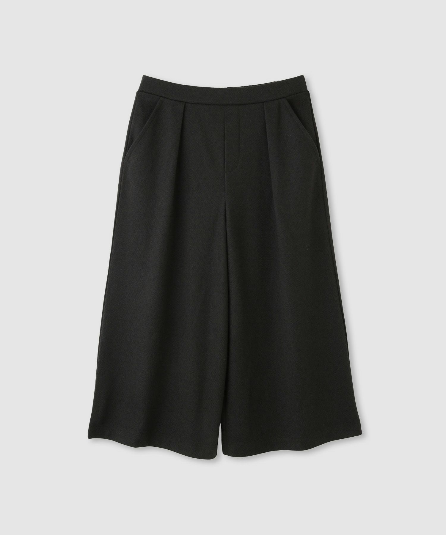 Idnes ツイードライククロップドパンツ レディース