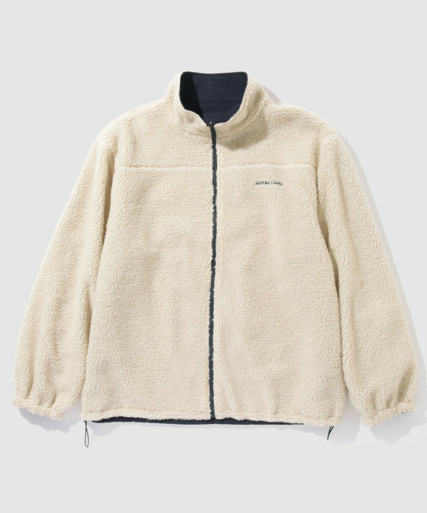 NAVY 裏ボアリバーシブルブルゾン メンズ